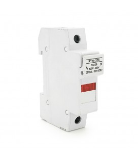 Корпус під плавкий запобіжник YRO RT18-32/1P, 32A, 500/690V, зі світловим індикатором, DIN, запобіжник під 10*38mm, контакти ста