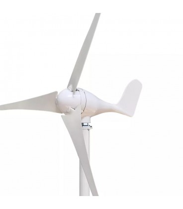 Вітрогенератор з накопиченням енергії 300W-12V з трьома лопатями + контролер