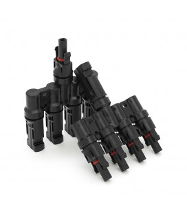 Кабельний розгалужувач MC4-4T для монтажу сонячних систем, 30A, 1000V