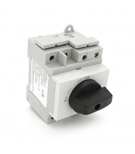 Поворотний вимикач зовнішнього монтажу HGN4-NL1-25, DC1000V, 25A, 4P, IP66, Grey