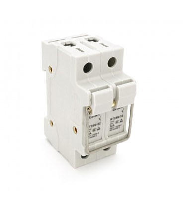 Корпус під плавкий запобіжник CHINT-RT28-32 (RO15) 2Р, під запобіжник 10*38mm