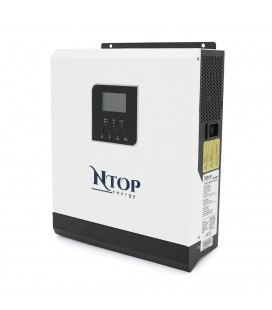 Гібридний інвертор NTOP NTP3000-24, 3000W, 24V, струм заряду  0-70A, 160-275V, ШIM-контролер (50А, 80 Vdc)