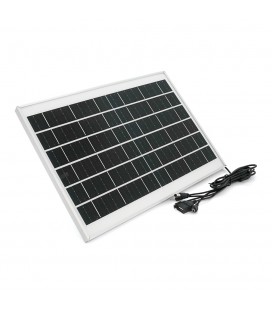 Сонячна панелька 12W(6В 2А) роз'єму