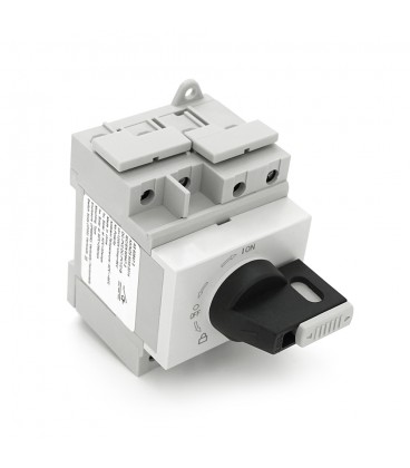 Поворотний вимикач зовнішнього монтажу HGN4-L1-32, DC1000V, 32A, 2P, Grey