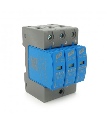 Фотогальванічний захист від перенапруги змінного струму YRSP-A2, 3P, 30-60кA, AC385V