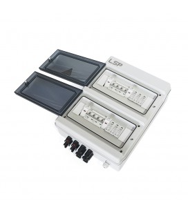 Комбінатор для сонячних систем V-TAC SLP-PV1000-S-2/2 (2 входи//2 виходи)(1000V 16A) (381 x 365 x 118)