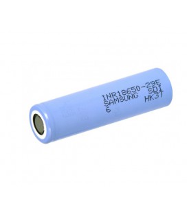 Акумулятор Li-Ion 18650 Samsung INR18650-29E (SDI-6), 2900mAh, 8.25A, 4.2/3.65/2.5V, BLUE, 2 шт в упаковці, ціна за 1 шт