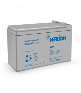 Корпус для акумуляторної батареї MERLION GP1290F2, Q10