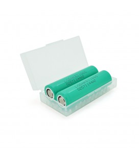 Акумулятор 18650 Li-Ion LG LGDBHB21865, 1300mAh, 30A, 4.2/3.7/2.5V, GREEN, PVC BOX, 2 шт. в упаковці, ціна за 1 шт.