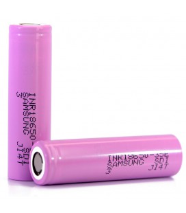 Акумулятор Li-Ion 18650 Samsung INR18650-35E-CCC, 3350mAh, 8A, 4.2/3.6/2.5V, PINK, 2 шт в упаковці, ціна за 1 шт