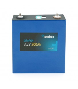 Осередок Merlion 3.2V 200AH для збирання LiFePo4 акумуляторів, (173х53х203(220)) мм, Q5