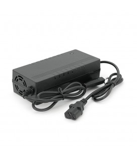 Зарядний пристрій Jinyi для акумуляторів Li-ion 48V2A(54,6V),13S,штекер Triangle plug (T-tipe/IEC/C13 N+L-),з індикацією,BOX