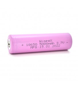 Акумулятор WMP-6000 18650 Li-Ion Tip Top, 2300mAh, 3.7V, Pink