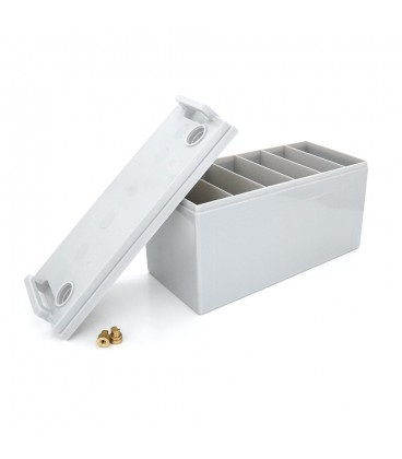 Корпус для акумуляторної батареї NP12v120ah, без клем (407x176x225)