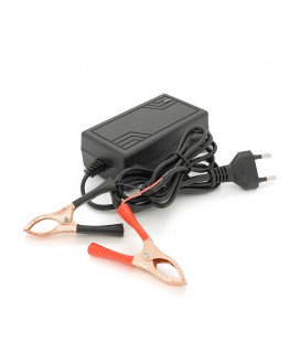 Зарядний пристрій акумуляторів LiFePO4 12V (14.6V),4S,2A, з крокодилами, LED-індикація