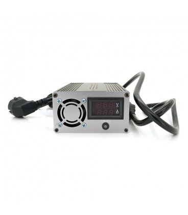 Зарядное устройство для аккумуляторов LiFePO4 12V(14,6V),4S,15A, штекер Triangle plug (T-tipe/C13/IEC). 163x100x55mm