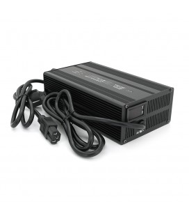Зарядний пристрій для акумуляторів LiFePO4 12V(14,6V),4S,20A, штекер Triangle plug (T-tipe/C13/IEC). 220x105x64mm