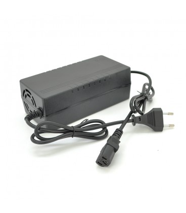 Зарядное устройство для аккумуляторов Li-ion 36V(42V),10S,4A, штекер Triangle plug (T-tipe/IEC/C13 N+L-, с индикацией