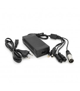 Універсальний зарядний пристрій для акумуляторів Li-ion 36V(42V),10S,2A., штекер 5,5*2,5мм/3PXLR(18mm)/3pGX12/3PGX16/Xiaomi8MM, 