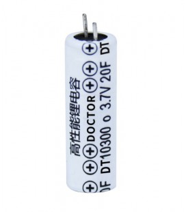 Акумулятор 10300 Li-Ion Doctor DT10300 , 180mAh, 3.7V, клеми під паяння, Φ10*L30mm, Grey