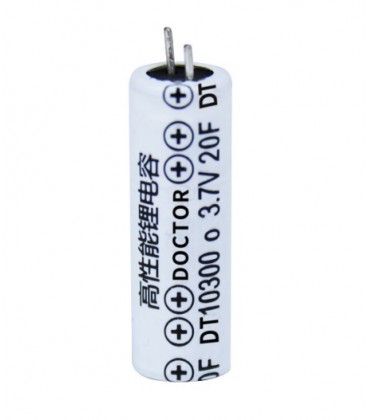 Акумулятор 10300 Li-Ion Doctor DT10300, 100mAh, 3.7V, клем під паяння, Φ10*L30mm, Grey