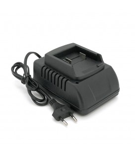 Зарядний пристрій Makita для літієвих акумуляторів Makita 21V 2A, з індикацією + перехідник, 130x95x67mm, BOX