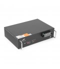 Акумуляторна батарея Ritar LiFePO4 25,6V 100Ah 2560Wh BMS100@8S для монтажу в стійку ( 522 х 240 х 219 (224) ), 23kg Q1