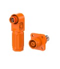 Комплект роз'ємів для АКБ (тато+мама), SRDB-300С, 300А, 1500V, IP67, Orange