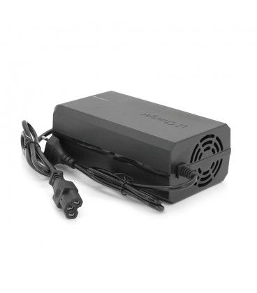 Зарядний пристрій для літієвих акумуляторів 72V5A (Max.:84V/5A), штекер Triangle plug (T-tipe/IEC/C13 N+L-) , з індикацією, BOX