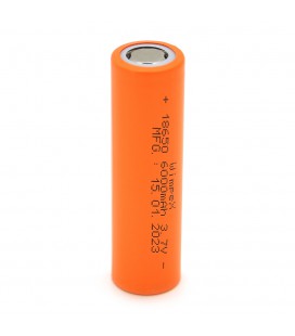 Акумулятор WMP-6000 18650 Li-Ion Flat Top, 1200mAh, 3.7V, Orange