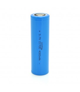 Акумулятор 21700 Li-Ion Vipow ICR21700 FlatTop, 4000mAh, 3.7V, Blue Q50/500