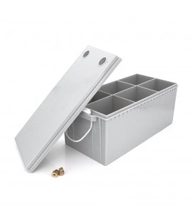 Корпус для акумуляторної батареї NP12v200ah, без клем (522x240x219)