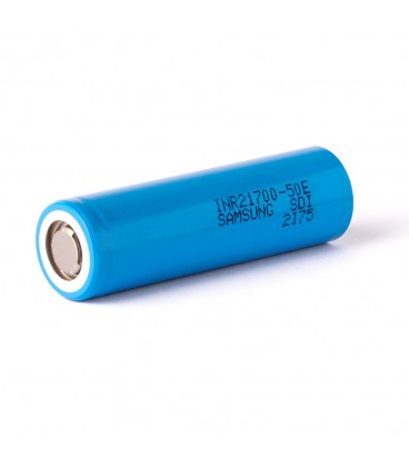 Акумулятор 21700 Li-Ion Samsung INR21700-50E 4900mAh, 10A, 4.2/3.6/2.5V, Blue
