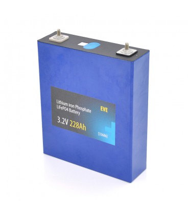 Осередок EVE 3.2V 230AH для збирання LiFePo4 акумулятора, (172 х 53 х 204(220)) мм Q4