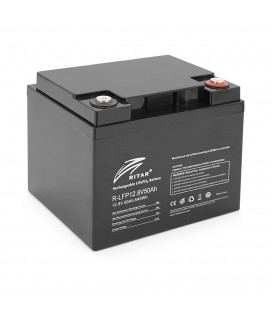 Акумуляторна батарея Ritar LiFePO4 12,8V 50Ah 640Wh BMS25@4S (198х166х169 мм), 6.5kg Q2