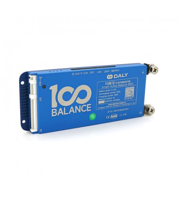 Universal BMS smart плата DaLy LiFePO4 8-24S 100A с Bluetooth + CAN + активный баллансир 1A