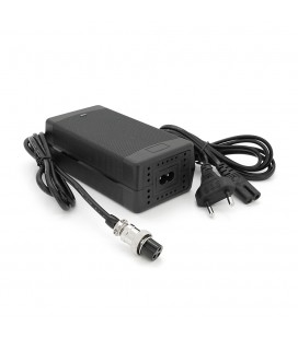 Зарядний пристрій акумуляторів LiFePO4 12V (14.6V), 4S,10A, штекер GX16, з індикацією, 133х67х45mm, 0.3kg