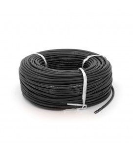 Кабель силіконовий луджений AWG 10 (чорний) 100м