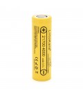 Акумулятор 21700 Li-Ion LiitoKala Lii-40A, 4000mah (4000-4300mah), 25A, 3.7V (2.5-4.2V), Yellow, PVC BOX