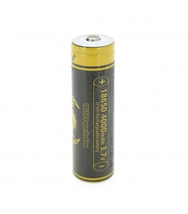Акумулятор 18650 Li-Ion LiitoKala King-4000-JT, 4000mAh (3800-4000mAh), 3.7V (2.75-4.2V), Black/Yellow