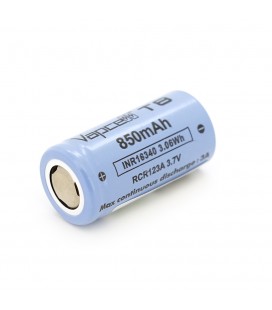 Акумулятор 16340/CR123 Li-Ion Vapcell T8, 850mAh, 3A, 4.2/3.6/2.5V, Purple