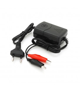 Зарядний пристрій акумуляторів LiFePO4 12V (14.6V), 4S, 1.3A, з крокодилами, LED-індикація