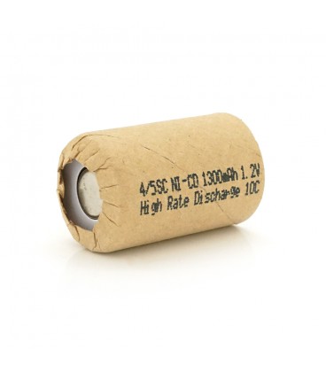 Акумуляторна батарея для шуруповерта Ni-Cd 4/5SC1300mAh 1.2V, 10C,23x32 mm