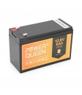 Акумуляторна батарея Power Queen LiFePO4 12.8V 6Ач 76Wh,BMS 6A F2, 151*65*94mm