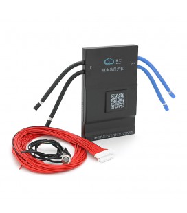 BMS плата JK-B2A24S15P Li-Ion/LiFePo4/LTO 7S-24S, 150A, CAN/RS485, 0.47mΩ, Bluetooth, Ballance 2A, підігрів + кнопка