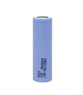 Акумулятор 21700 Li-Ion Samsung INR21700-40T 4000mAh, 35A, 4.2/3.6/2.5V, 2 шт. в упаковці, ціна за 1 шт