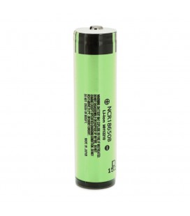 Акумулятор 18650 Li-Ion Panasonic NCR18650B Protected, 3400mAh, 6.8A, 4.2/3.6/2.5V, 2 шт. в упаковці, ціна за 1 шт.