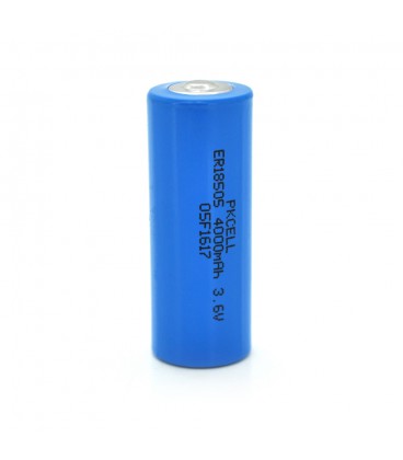 Батарейка литиевая PKCELL ER18505, 3.6V 4000mah, 4 штуки shrink цена за shrink