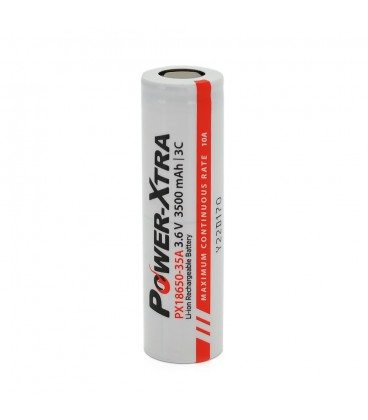 Акумулятор Li-ion Power-Xtra 18650 3500mAh 3.6V(3,7V), White