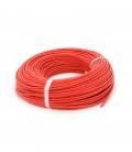 Кабель силіконовий луджений AWG 12 (червоний) 100м